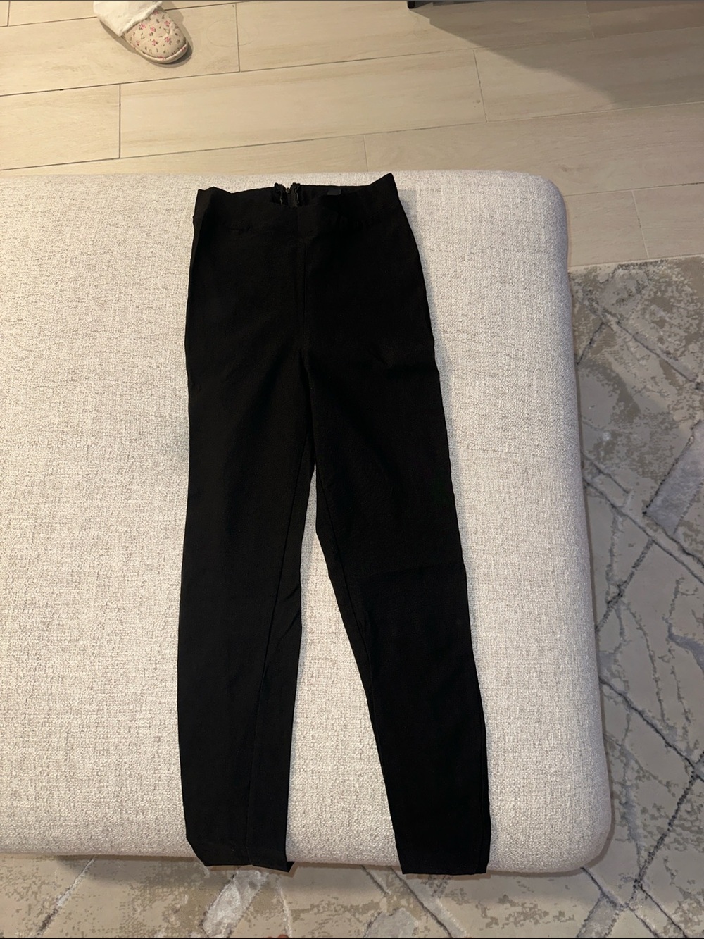 Windsor Slim Black High-Rise Skinny Pants